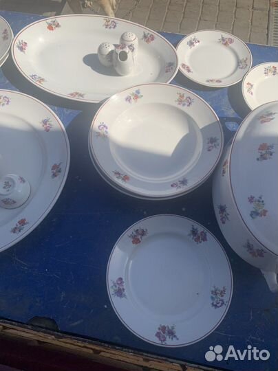 Столовый сервиз дз Дулево 55год прошлого века