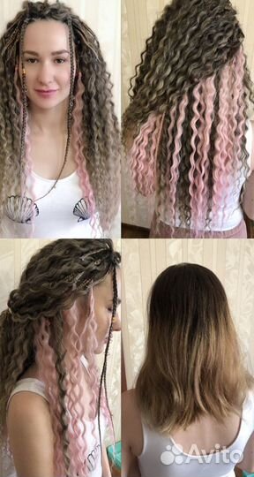 Плетение афрокосичек, афрокудри, дредокудри