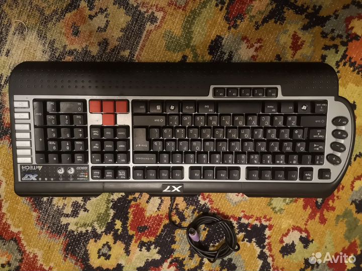 Клавиатура USB, наушники с микрофоном