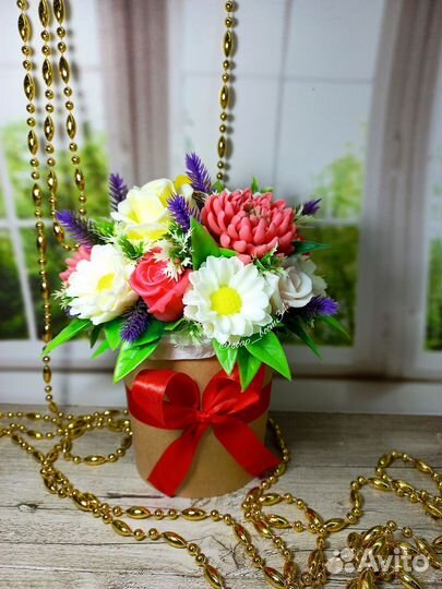 Мыльный букет