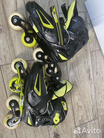 Роликовые коньки мужские раздвижные
