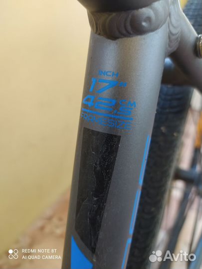 Велосипед гибрид Stels Cross 150 на гидравлике