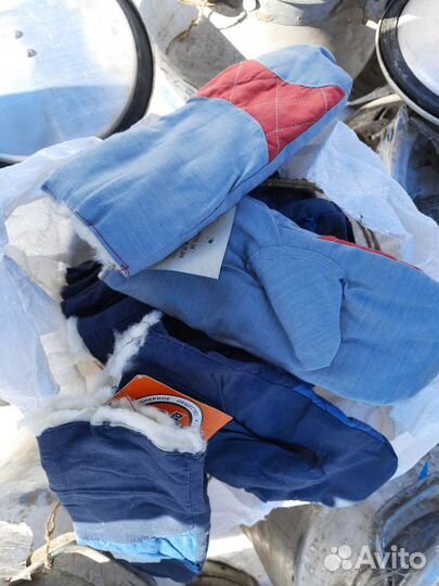 Руковицы СССР натуральная овчина