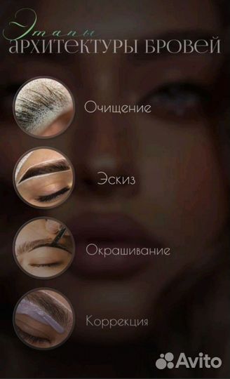 Наращивание ресниц, архитектура бровей
