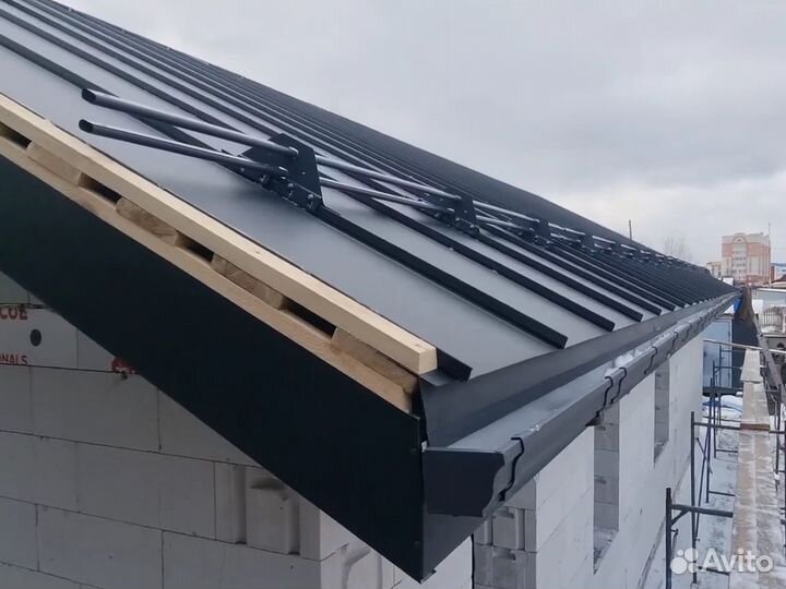 Кликфальц для кровли и фасада