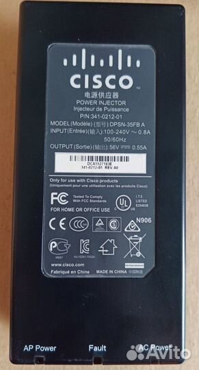 Инжектор питания Cisco dspn-35FB A