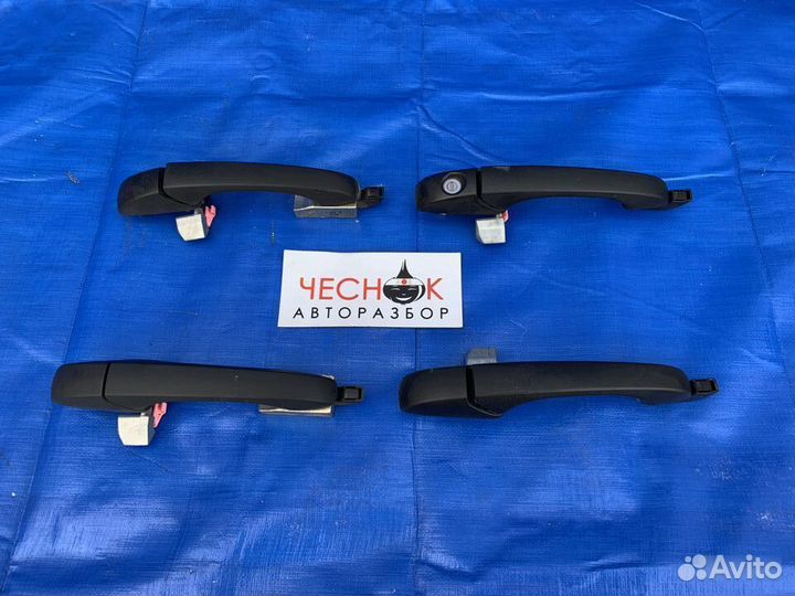 Ручка двери наружняя черная Dodge Caliber