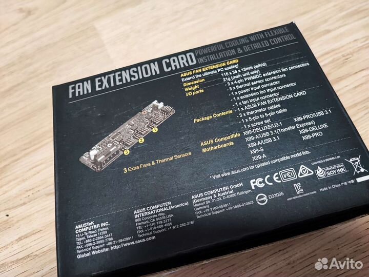 Asus карта расширения