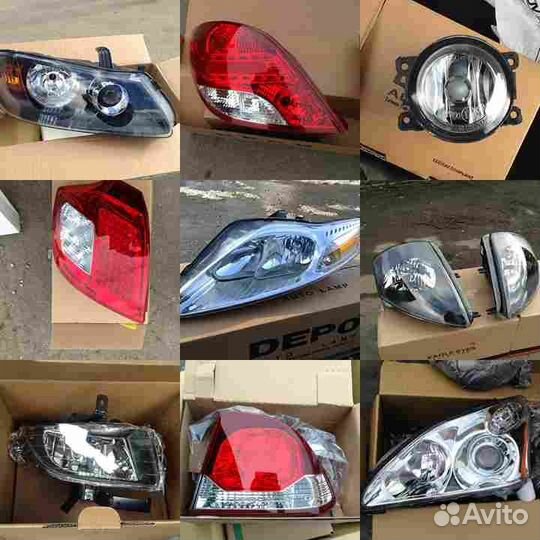 Фонарь задний renault logan 05-14