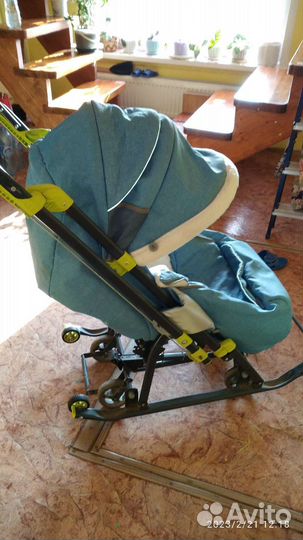 Коляска санки