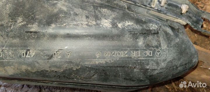 Мерседес w203 топливный бак