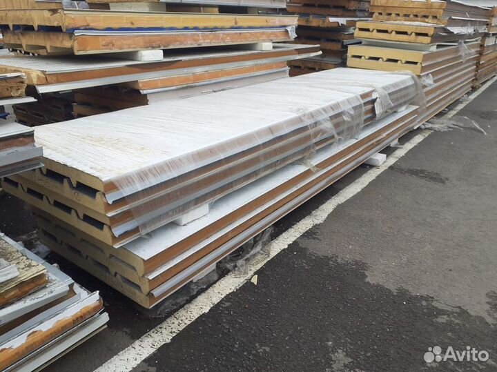 Сэндвич панели 10000 м2 в наличии