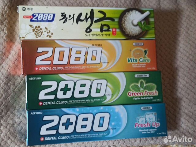 Зубная паста Корея