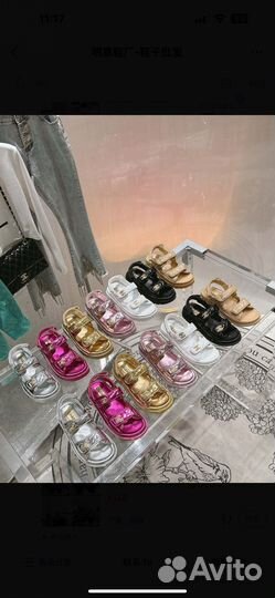 Сандалии Chanel