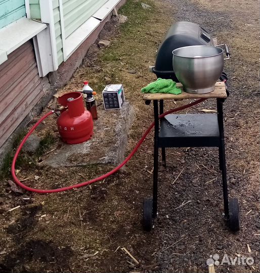 Переносная газовая гриль бу