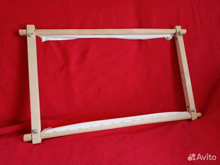 Квадратные пяльцы для вышивания деревянные