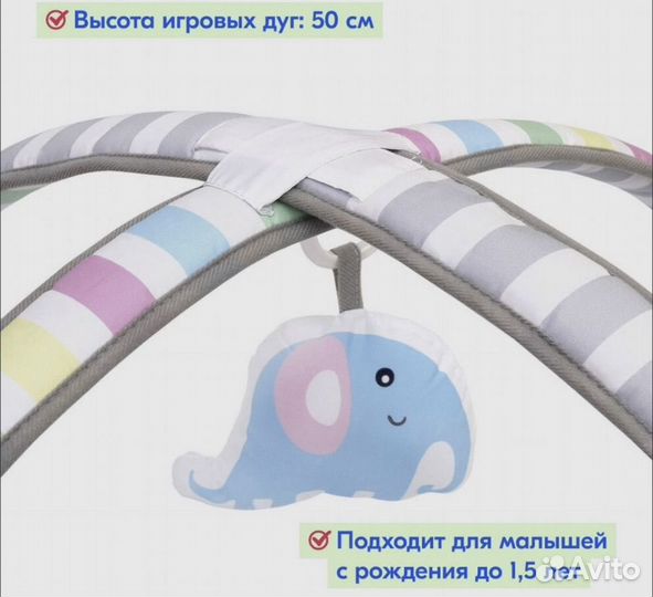 Развивающий коврик tiny love