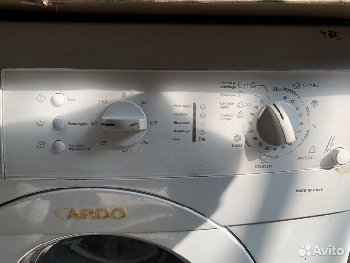 Стиральная машина ardo на запчасти