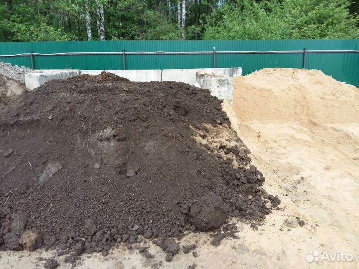 Земля, торф, песок, пгс, щебень щпс, навоз, гравий