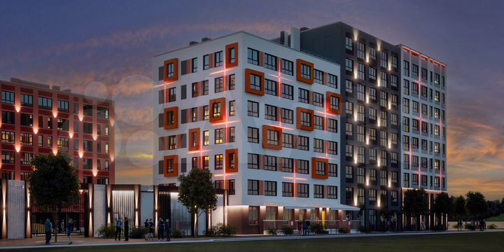 2-к. квартира, 64 м², 2/7 эт.