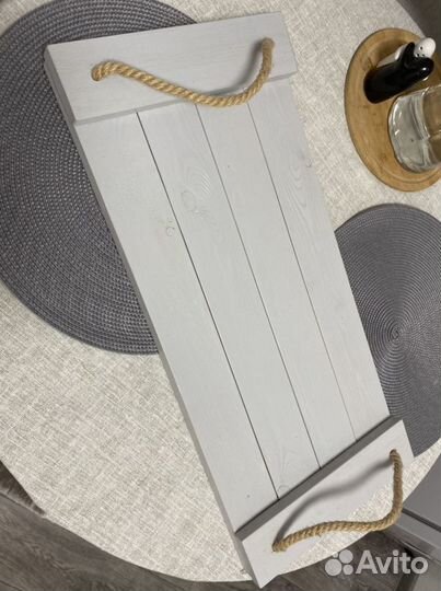 Поднос деревянный