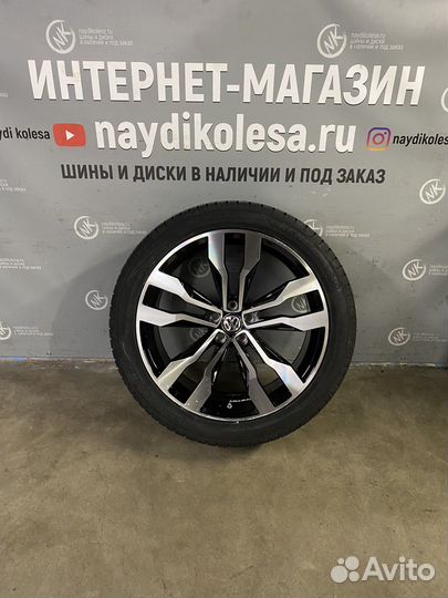 Зимние не шипованные колеса R21 VW Туарег