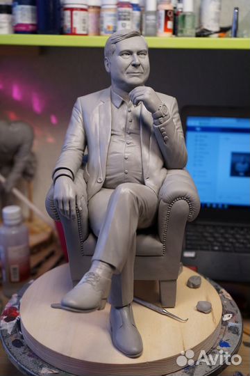 Портретные статуэтки и бюсты на заказ