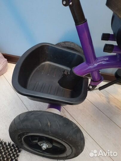 Детский велосипед с родительской ручкой