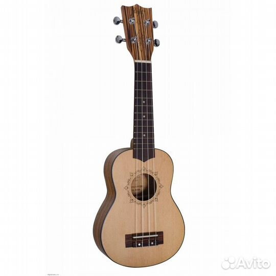 Укулеле сопрано с чехлом Flight DUS320 SP/ZEB