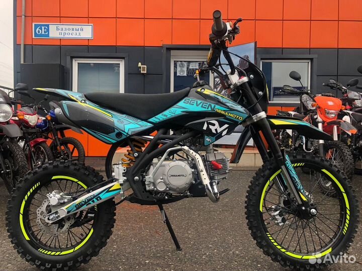 Питбайк Regulmoto seven 125 куб 17/14 В Наличии
