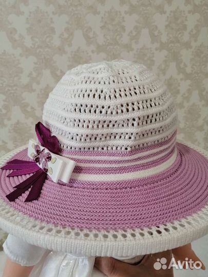 Шляпка для девочки 5-6 лет