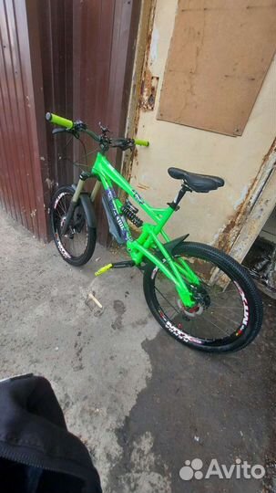 Велосипед горный двухподвес