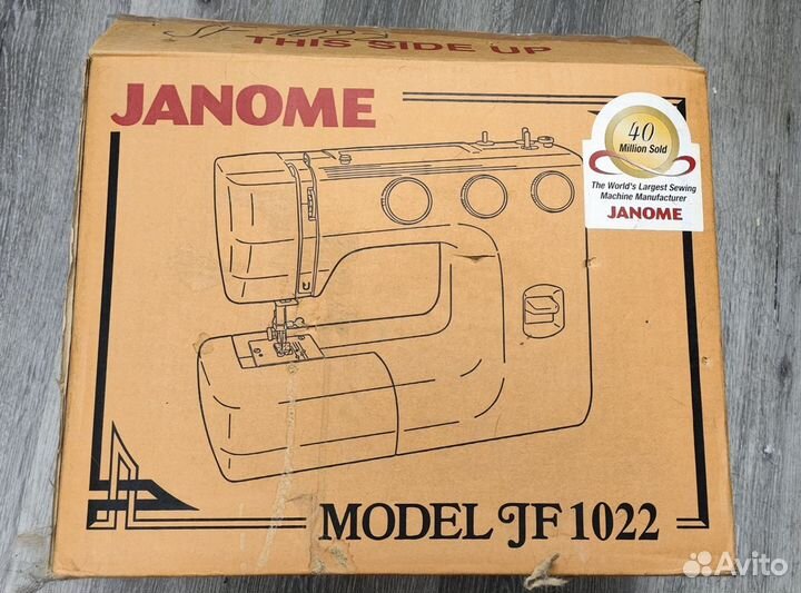 Швейная машина Janome JF 1022 новая