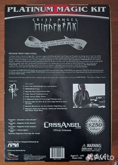 Набор для фокусов Criss Angel mindfreak