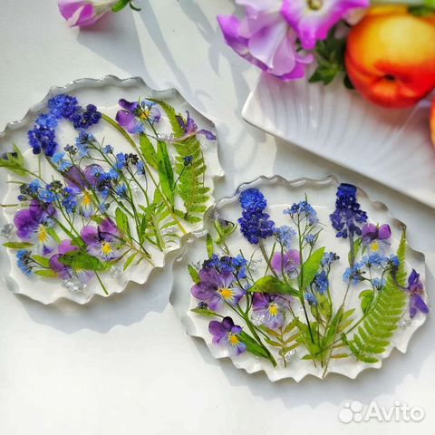 Подстаканники из эпоксидной смолы