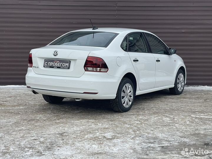 Volkswagen Polo 1.6 AT, 2018, 96 700 км