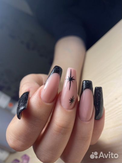 Модель на наращивание ногтей, читайте внимательно