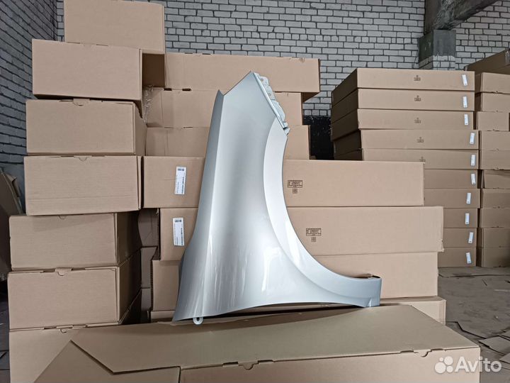 Крыло LADA granta fl правое цвет рислинг (серый)