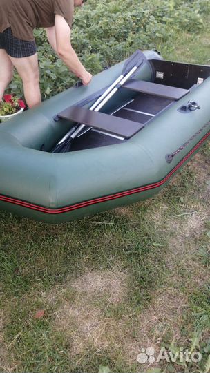 Лодка надувная двухместная