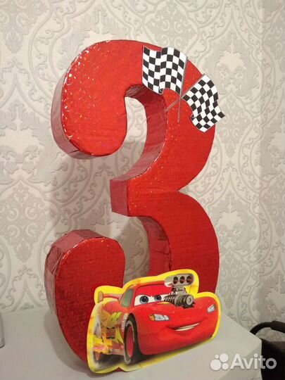 Обьемные цифрыдля мальчика и девочки