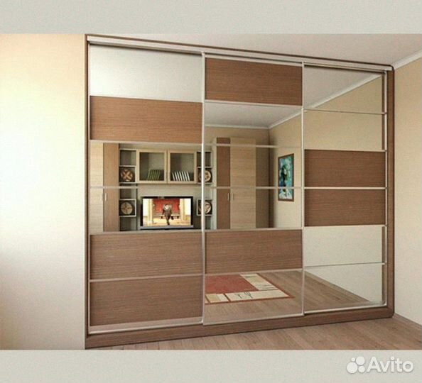 Шкаф купе в нишу под заказ