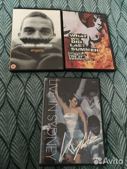 Robbie Williams Kylie dvd live концерт