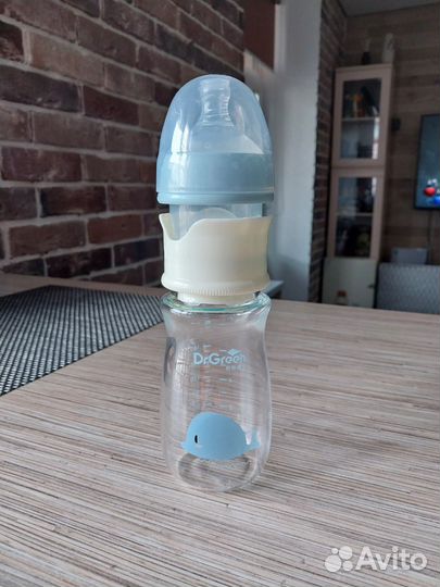 Детская бутылочка с отсеком для смеси,Dr.Green