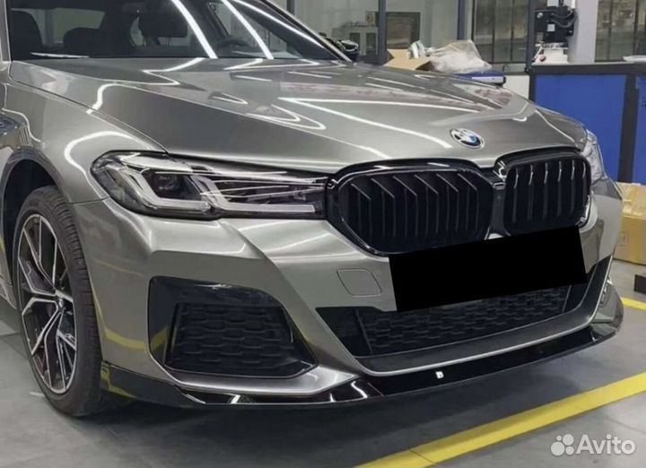 Сплиттер на бампер bmw g30
