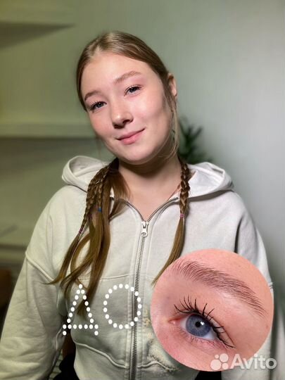 Оформление бровей