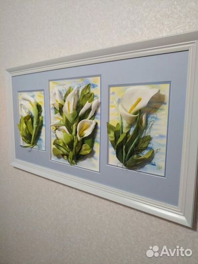 Картина из лент