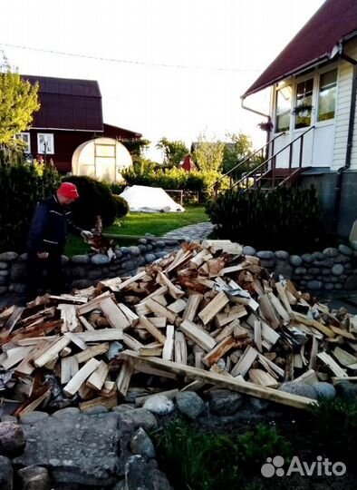 Дрова качественные от 1 куба любых пород древесины