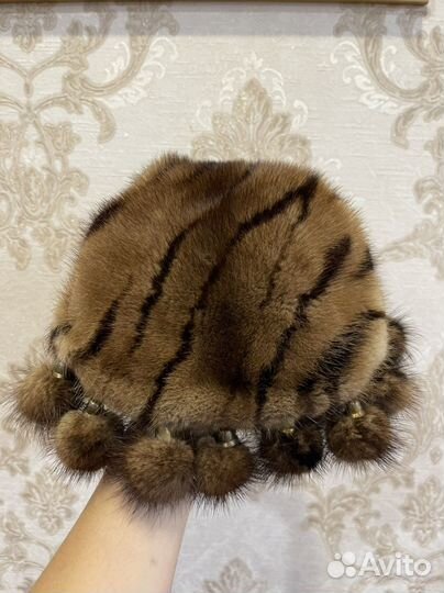 Норковая шапка
