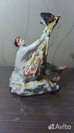 «Иванушка и Жар-птица» статуэтка лфз, СССР