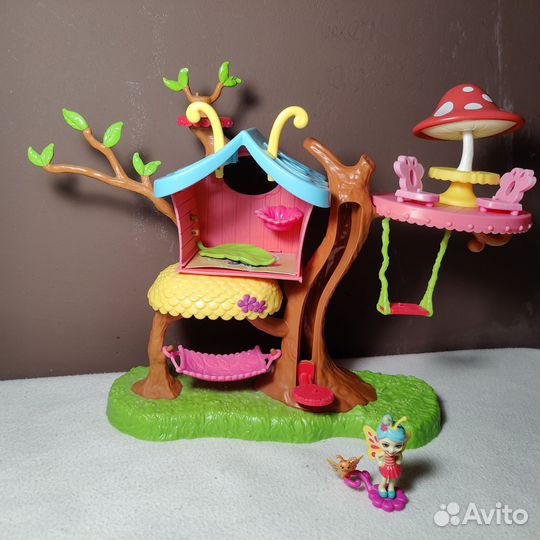 Enchantimals букашки бабочка пчёлка божья коровка